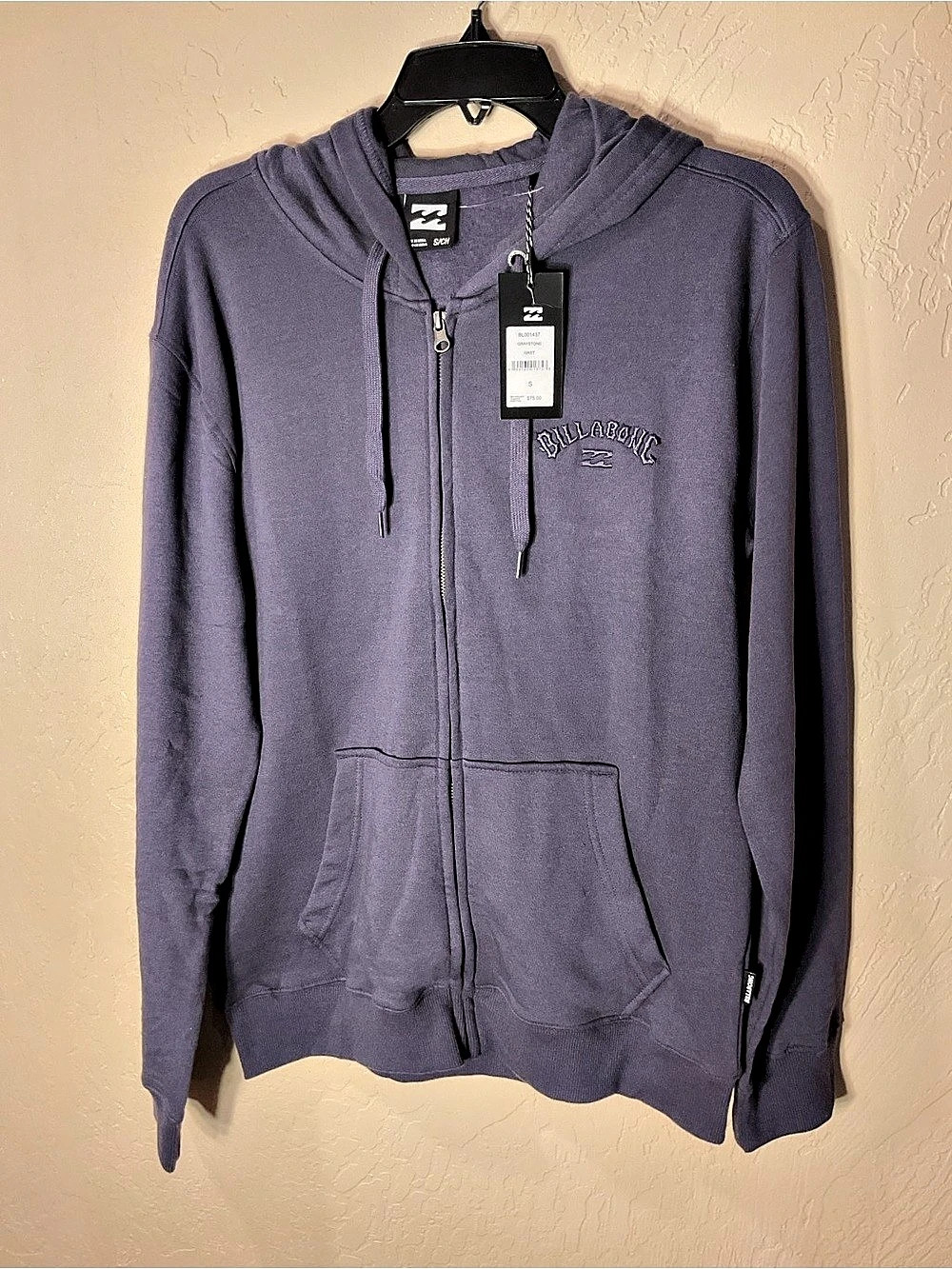Billabong Zip Hoodie Zip Hoodie in Purple Size Small NWT